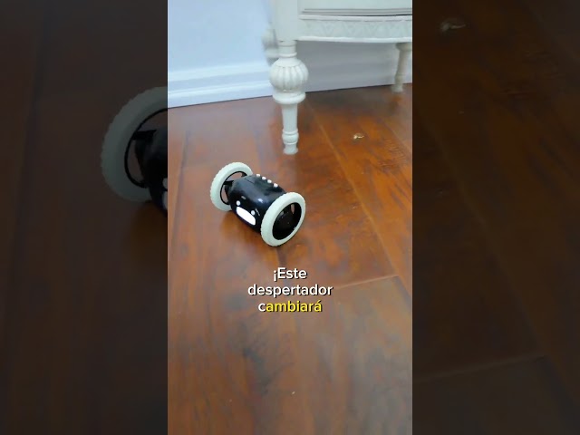 Vídeo relacionado con ALMALUX Reloj Despertador Fugitivo Ruedas | Despertador Que Corre y se Esconde | Alarma Fuerte para Dormilones