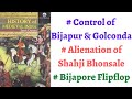 (Part 74) How Mughals dominated Golconda and Bijapur, Deccani States Expansion, Rise of Marathas