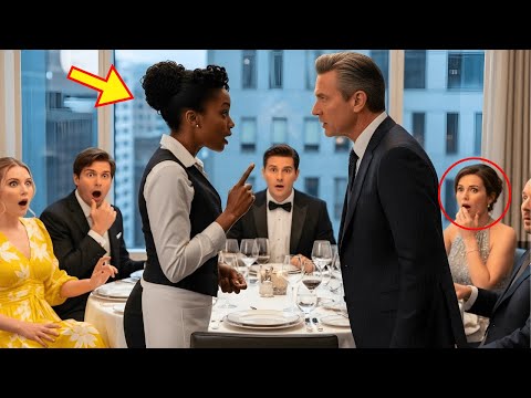 MILLIONAIRE FAMILY MOCKED BLACK WAITRESS AS ‘UNEDUCATED’ — SHE SHOCKS EVERYONE BY SPEAKING MANY...