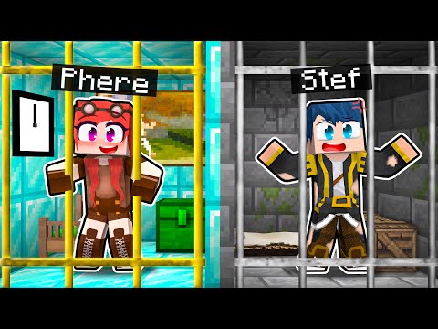PRIGIONE DI TERRA VS PRIGIONE DI DIAMANTE! - MINECRAFT