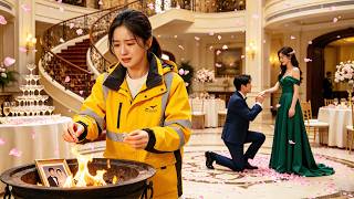 Husband proposed to mistress, wife left divorce papers&is richest heiress, he kneels begging mercy.