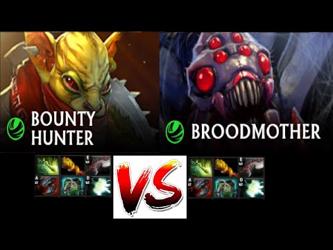 Dota 2 Duel Arena: Bounty Hunter vs Broodmother #Shorts