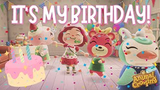 It's my BIRTHDAY! Guess how old I am!?! | ACNH | Animal Crossing New Horizons 2024