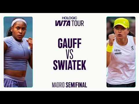 2025 Madrid Semifinal - 1 | WTA