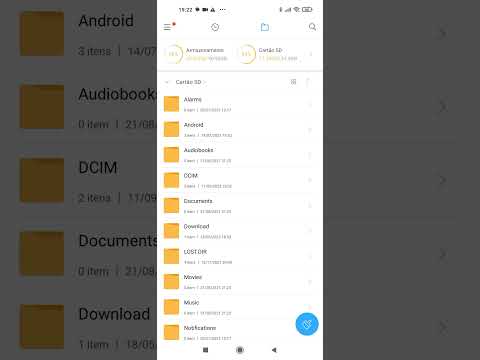 Como trocar armazenamento interno para cartão SD?!