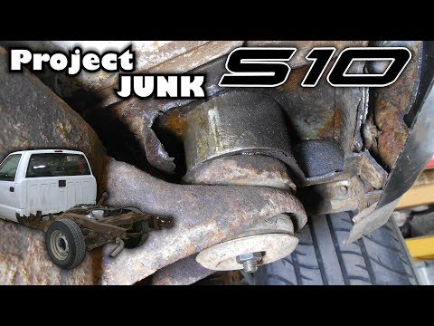 Project JUNK S10 "Rusty Front Cab Mounts"