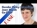 EASE Gender Policy Committee Update, 2020 with Joan Marsh