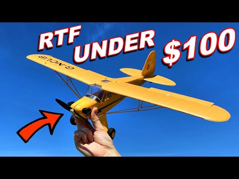 AWESOME RC Plane Cub UNDER $100! - XK a160-j3 Skylark - TheRcSaylors