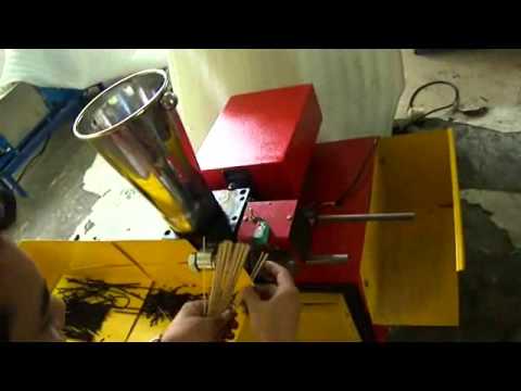 Unscented raw agarbatti