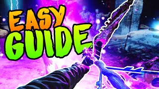 BEST VOID BOW UPGRADE GUIDE [EASY] Black Ops 3 Zombies Der Eisendrache Easter Egg Guide Purple Skull