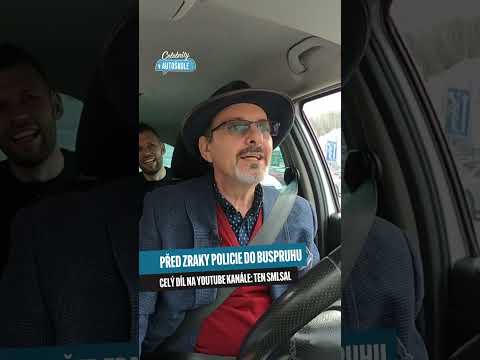 Otakar Brousek ml. jel v buspruhu přímo za policií ????