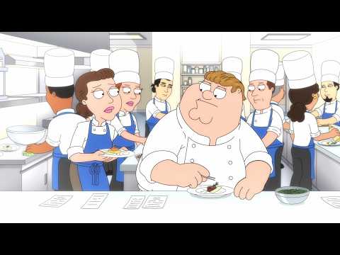 Family Guy - Peter cooks for the rich.