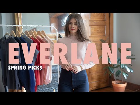 與Everlane的新作品。春天的色彩方案 (New Pieces In with Everlane: Spring Color Scheme | AD)