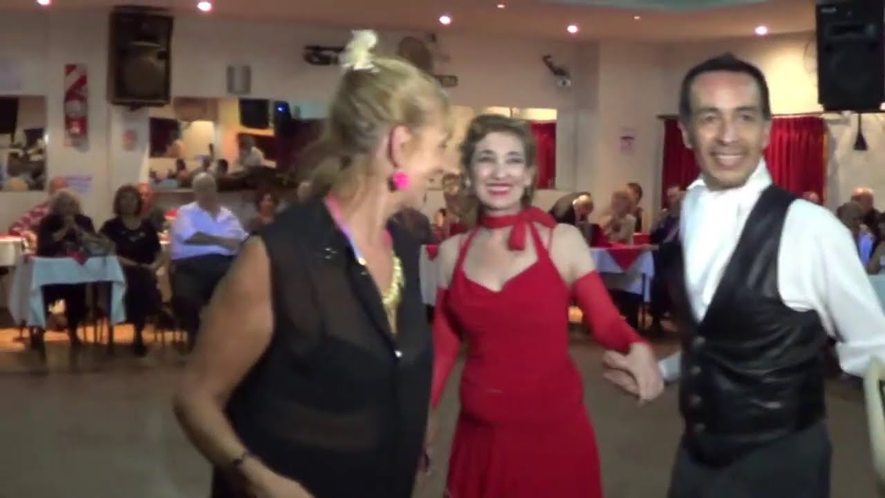 Quique Camargo y Mirta Milone Tango Canyengue "Zorro Gris" Club Oeste (30-04-14)