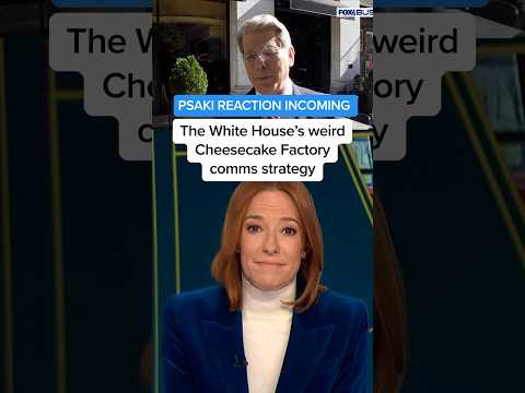 The White House’s weird Cheesecake Factory comms strategy