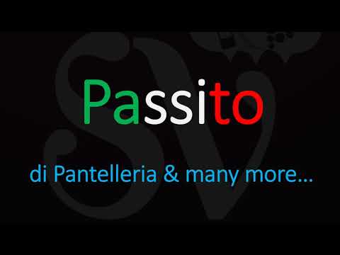 How to Pronounce Passito? (CORRECTLY) Italian Wine Pronunciation