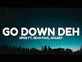 Spice Go Down Deh Lyrics Ft Sean Paul Shaggy
