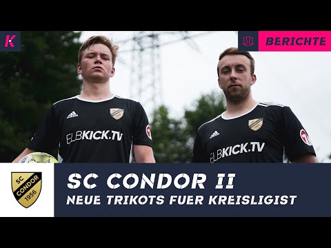 Make Condor sexy again: Der SC Condor II spielt ab sofort in den geilsten Trikots Hamburgs