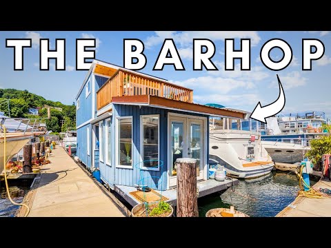 THE ULTIMATE HOUSEBOAT LIFE YOU'VE BEEN DREAMING OF