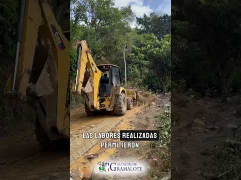 Obra de limpieza Vereda boyaca, sector cerca a la Capilla Nueva Vida