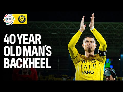 Cristiano Ronaldo's exquisite backheel for goal # 956 🐐