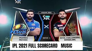 (UPDATED)-IPL 2021 Full Scorecard  Final Music ||  HD Quality || Extended Version ||