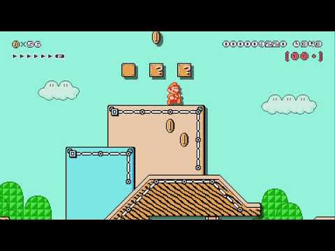 SGB2 1-1 Adventure Begins Again? by ★Glen-SMM2 - Super Mario Maker 2 - No Commentary 1bw