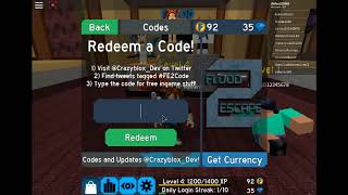 Flood Escape 2 Allcodes November 2017 300 Gems Free Samye - roblox flood escape 2 9 codes they give you diamonds