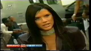 Victoria Beckham and Dane Bowers - On Set Out Of Your Mind (Bravo) (04.07.2000)
