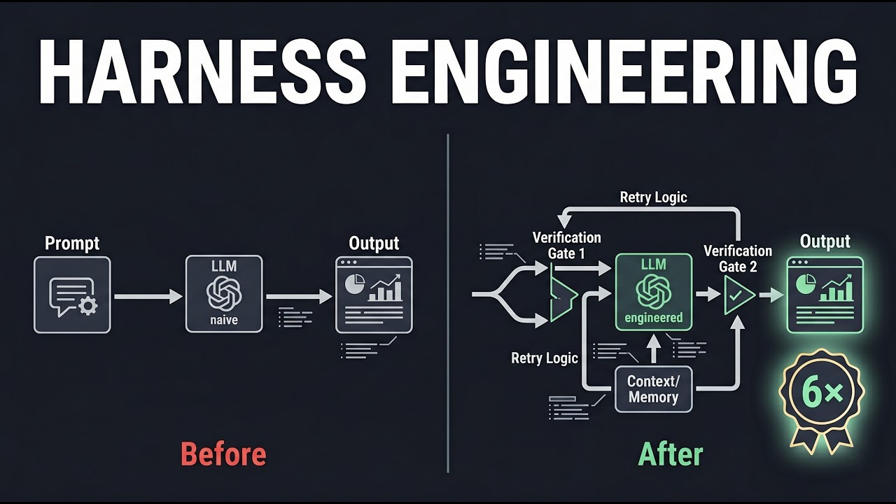 Rethinking AI Agents: The Rise of Harness Engineering