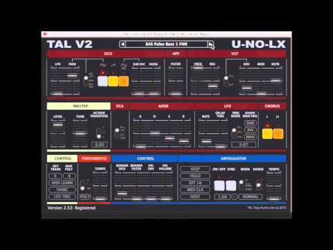 Synth Sound Review Part I: U-NO-LX V2 from TAL (Togu Audio Line)
