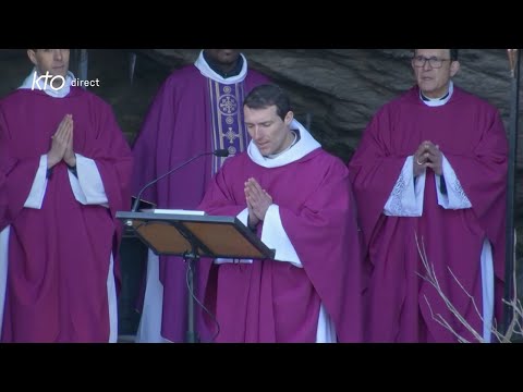 Messe de 10h à Lourdes du 25 février 2023