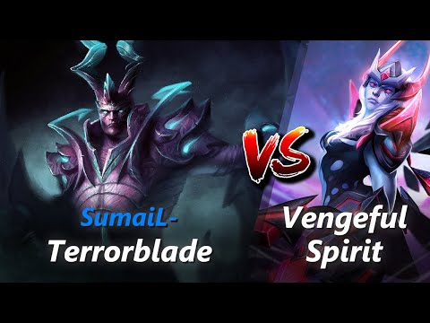 How to Terrorblade safelane vs Vengeful Spirit/Earthshaker (feat. SumaiL-) | First 10 minutes