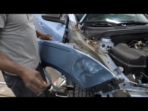 2012 Chevy Cruze how to take off the fender and head lamp