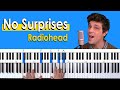 No Surprises (Radiohead) PIANO CHORDS TUTORIAL