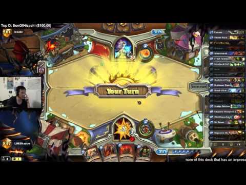 Budget Control Warrior vs Tempo Mage (Pyroblast OP)
