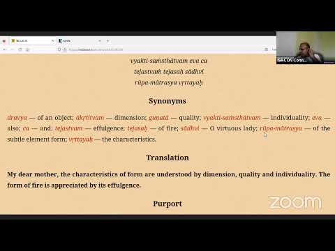 Srimad Bhagavatam Third Canto Chapter 26 | SB 3.26.35 onward | 9/17/2023