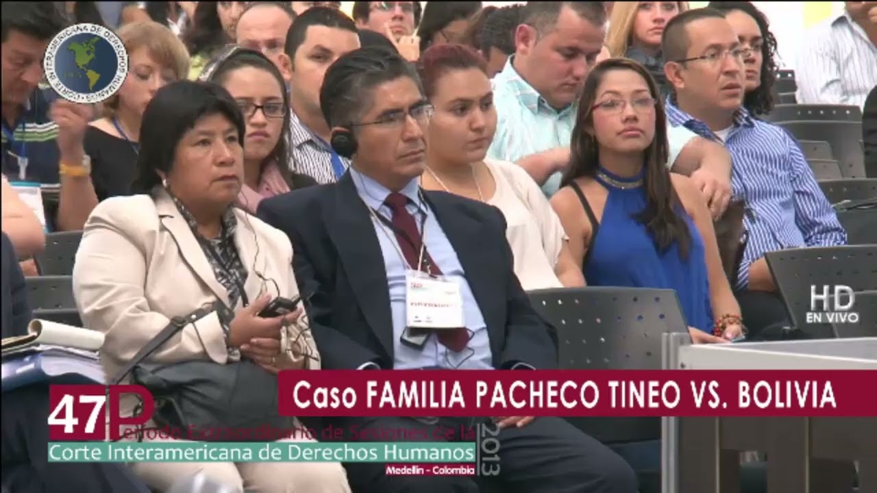 Audiencia Pública. Caso Familia Pacheco Tineo Vs. Bolivia. Parte 2