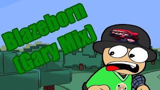 Cover art for FNF: Vs. Aflac - Blazeborn (Gary Mix)