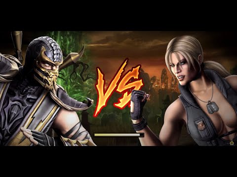 ⚔️ Scorpion vs Sonya Blade ||  Scorpion vs Smoke 🛡️ | MORTAL KOMBAT | 2023