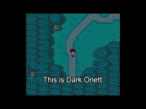What is actually in Dark Onett in the Earthbound: Halloween Hack?
