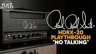Video thumbnail for No Talking...Just Tones! | PRS HDRX-20 by The Peach Boutique