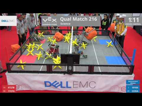 2017 VRC Sci Q216 - 9727B 1727G vs 1010X 2235A - 20 to 32