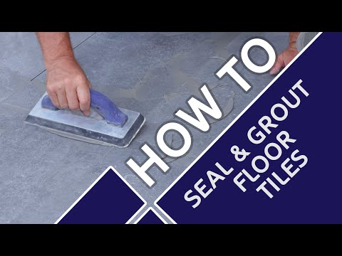 How to Grout and Seal Floor Tiles | Tiling Trade Tips | Complete Guide featuring Craig Phillips