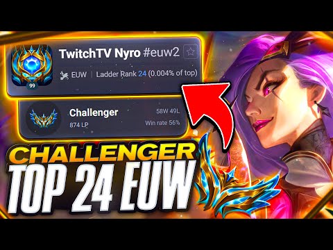 RANK 24 EUW CHALLENGER WITH THIS NEW KATARINA BUILD