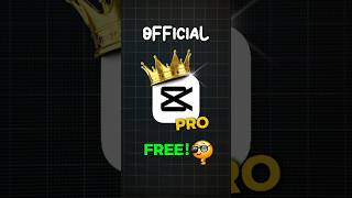 Capcut Pro Official FREE✅. Invite Friends Option #capcut #pro #free #shorts