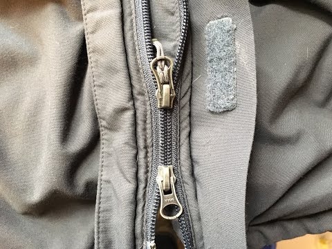 How to Repair a Zipper With Two Sliders