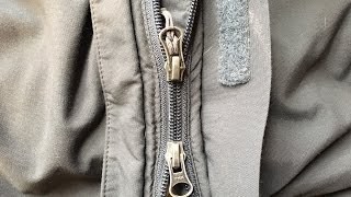 How to Repair a Zipper With Two Sliders