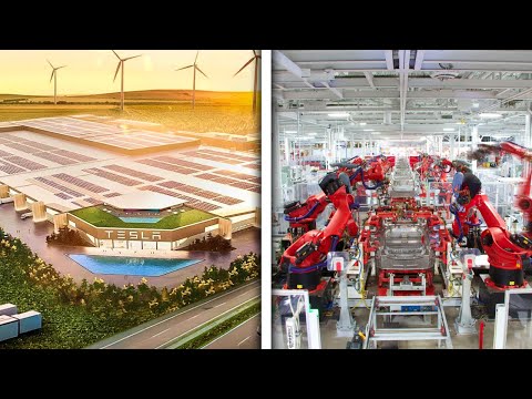 Inside Tesla's $1 Billion TEXAS GIGAFACTORY HQ