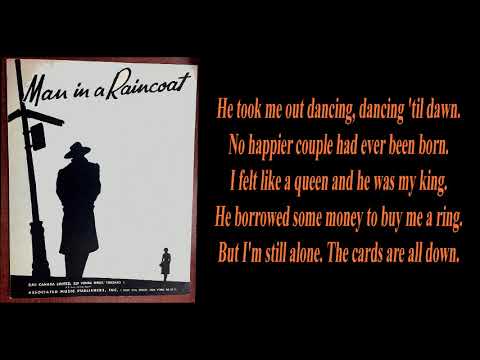 Marion Marlowe - The Man In The Raincoat (1955) / Lyrics